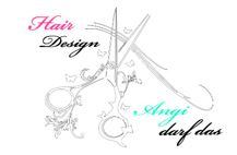 Logo Hair Design – Angi darf das