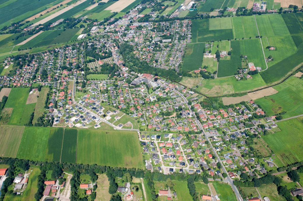 Luftbild Gemeinde Grasberg
