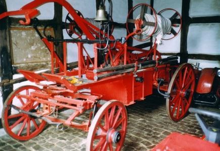 Feuerwehr-Handdruckspritze von 1925